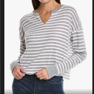 COPY - NWOT Michael Stars Strip crop thermal